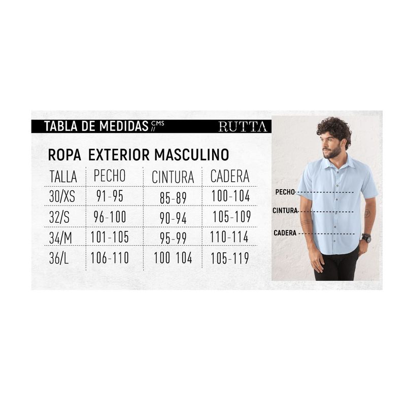 Camibuzo Hombre Verde Rutta 91885