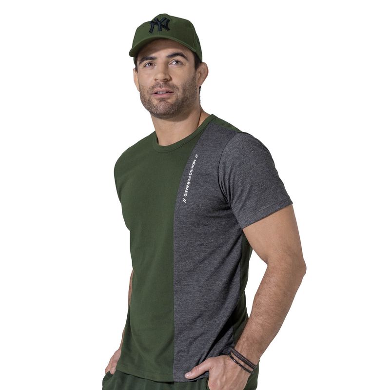Camiseta Masculino Verde Militar Mp 3967