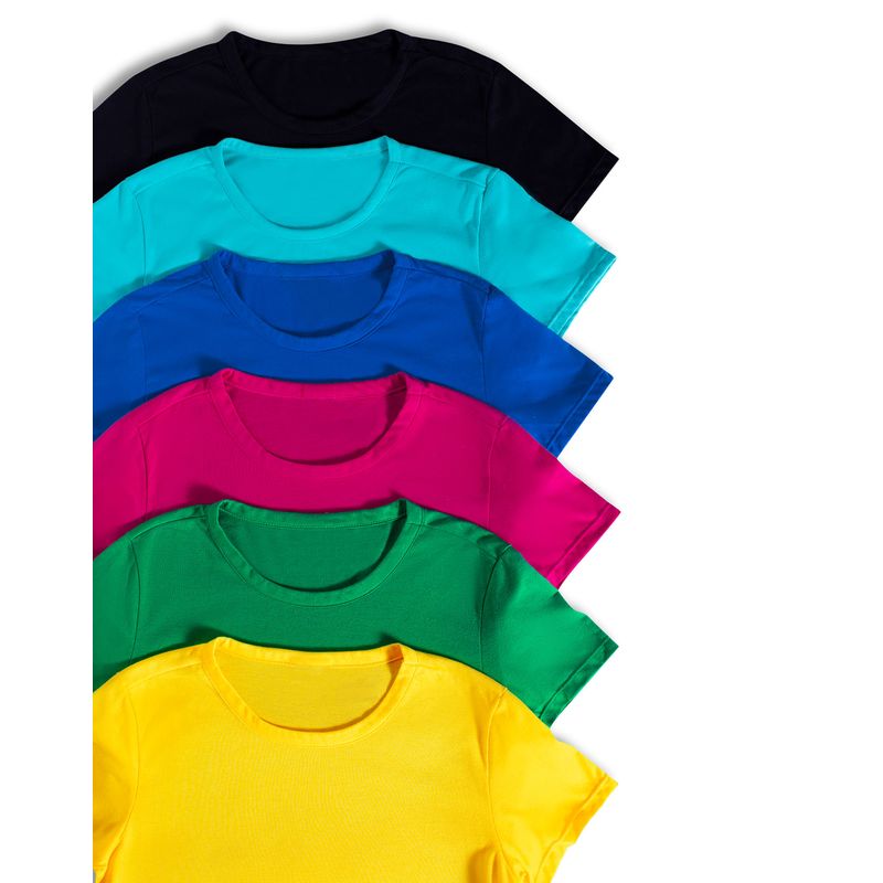 Camiseta Mujer Amarillo Mp 82961