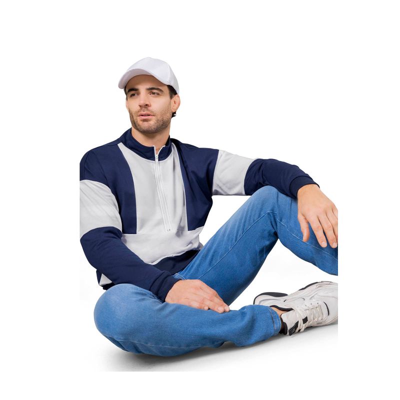 Buzo Hombre Azul Mp 1069