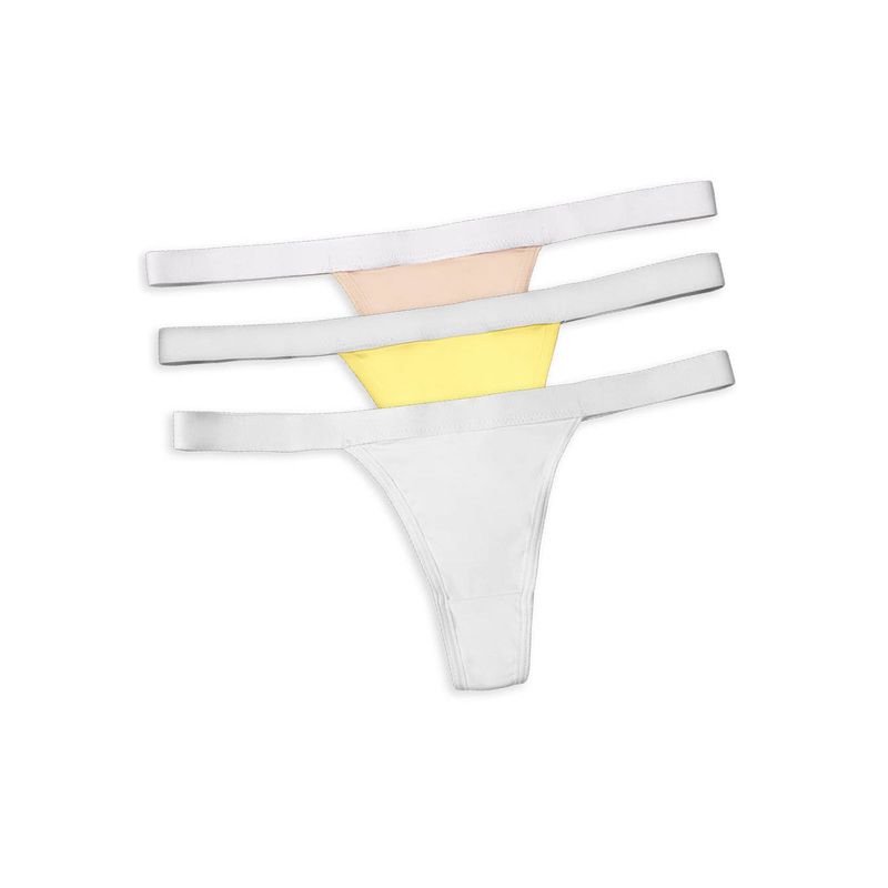 Brasilera Paq X3 Mujer Multicolor Fi 89309