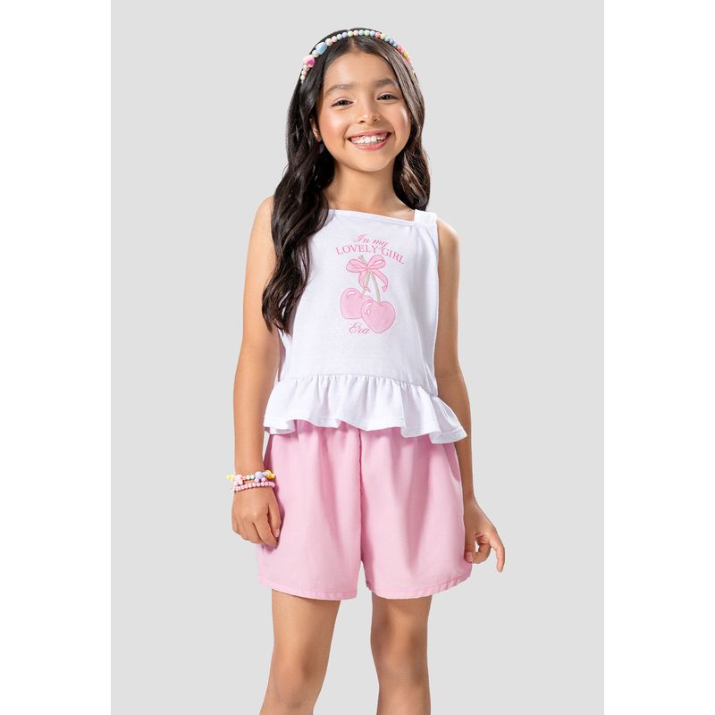 Conjunto Infantil Bebés Rosado Mp 105336