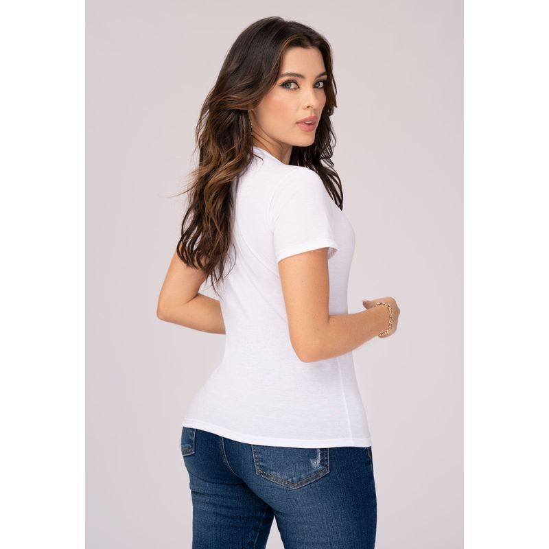 Camiseta Mujer Blanco Mp 102929