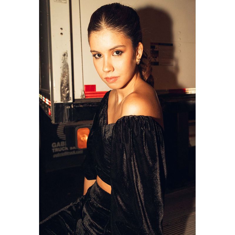 Top Talita Negro