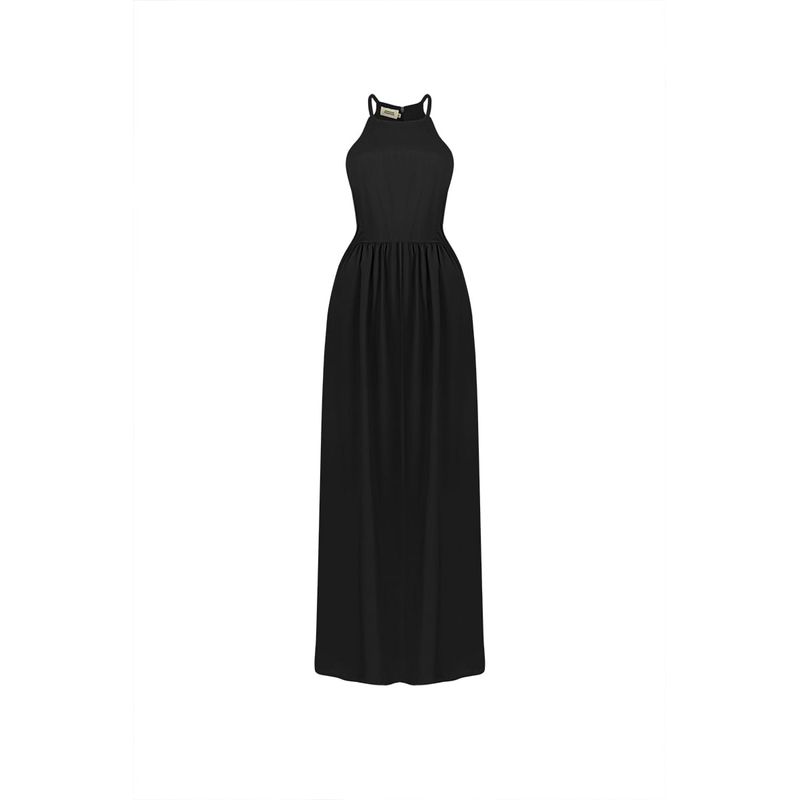 Vestido Largo Anaira Negro