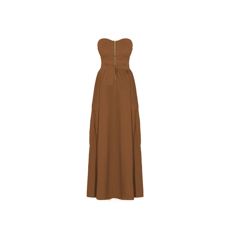 Vestido Largo Tera Toupe