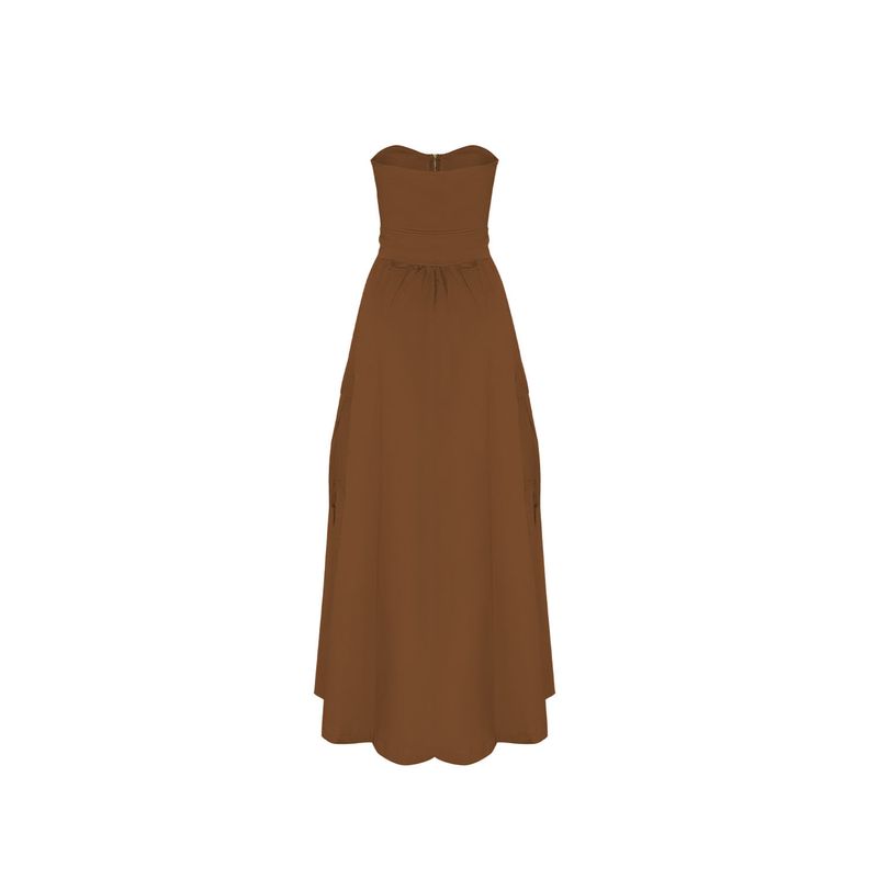Vestido Largo Tera Toupe