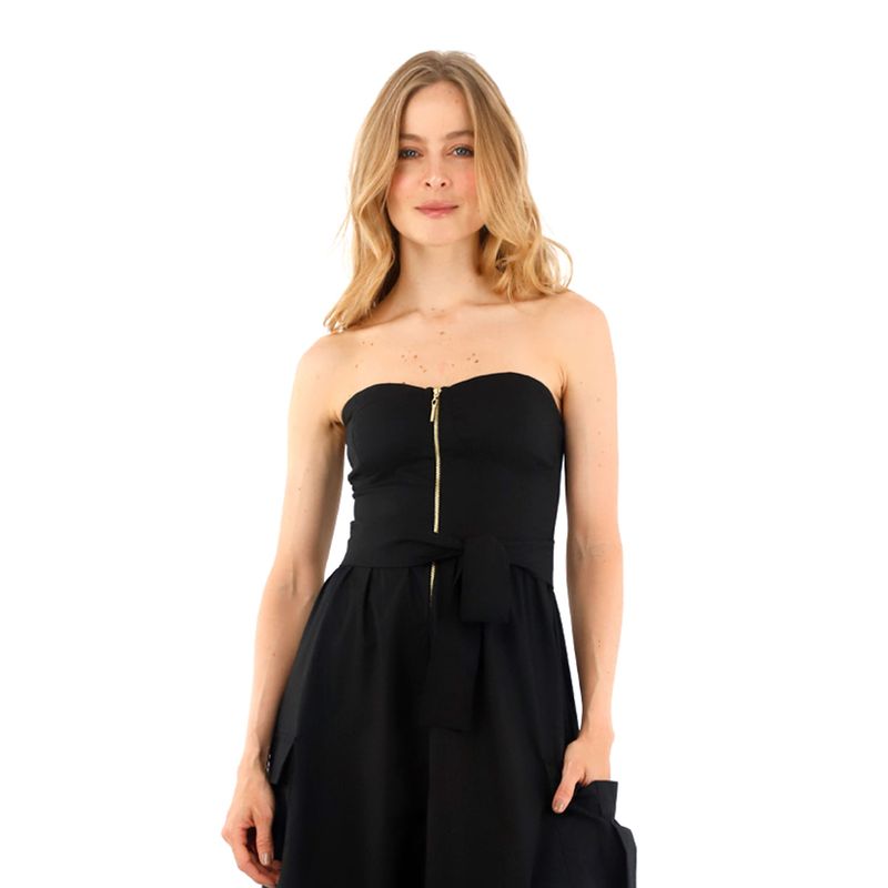 Vestido Largo Tera Negro