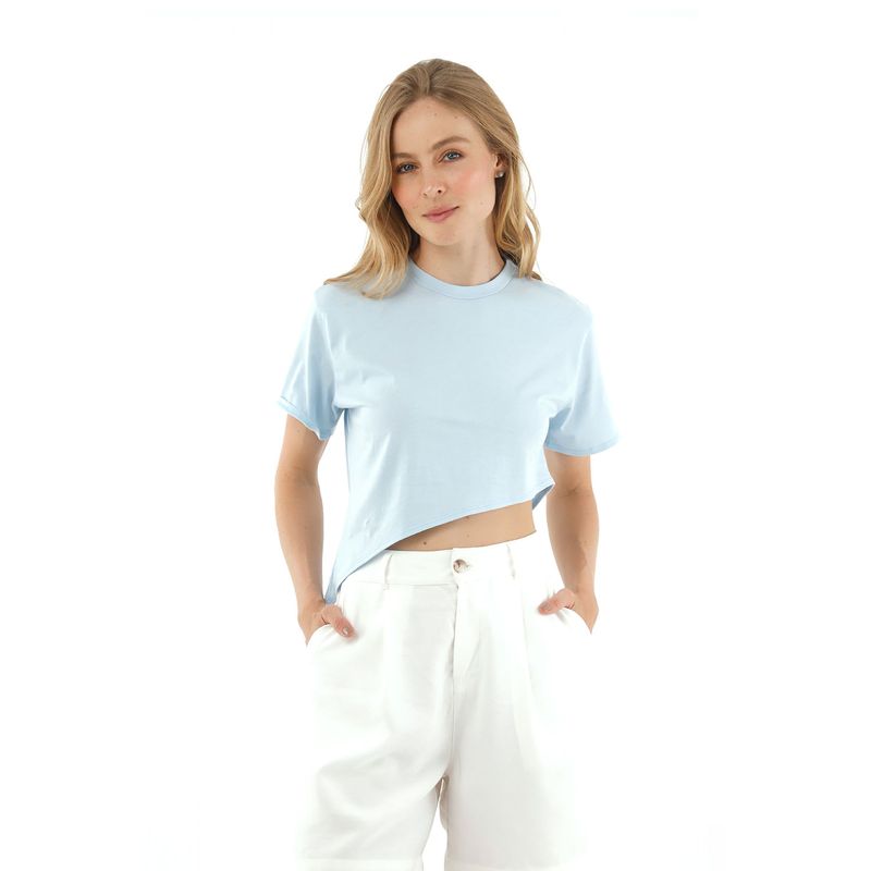 T-Shirt  Charlie Azul Claro