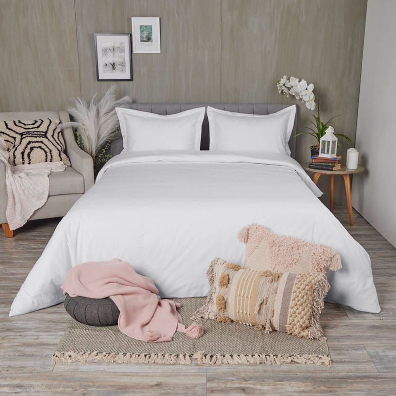 Cover Duvet - Funda Plumón 180 Hilos Polialgodón Blanco