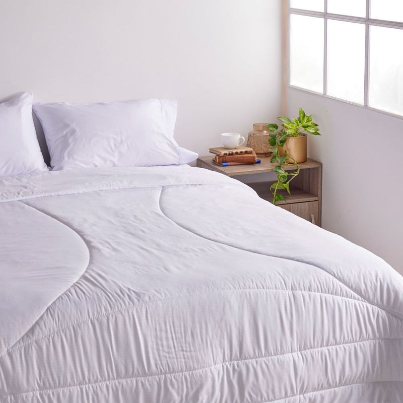 Duvet - Plumón Essencial Suave y Comfortable Más Voluminoso Sateen Stripe