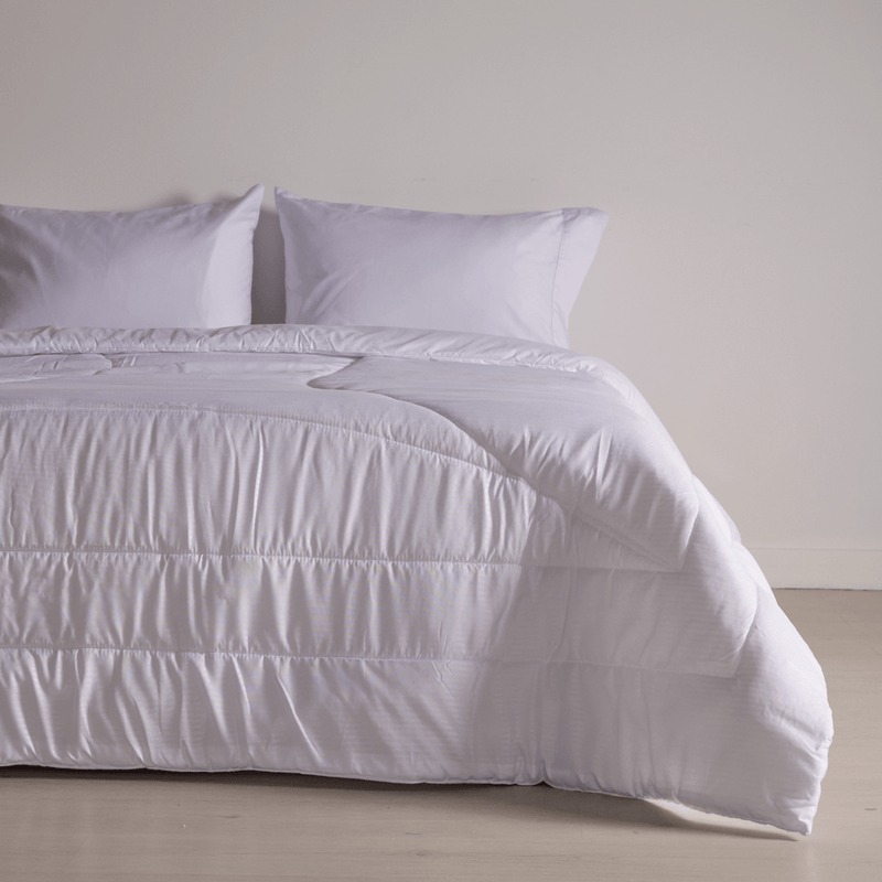 Duvet - Plumón Essencial Suave y Comfortable Más Voluminoso Sateen Stripe