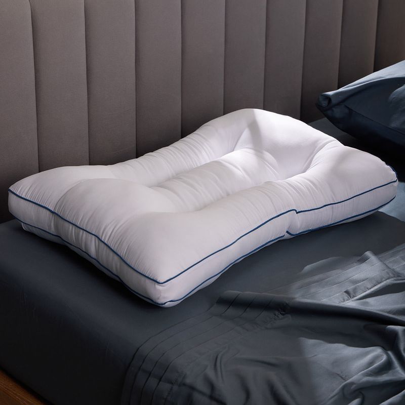 Almohada Plus (+) Cervicalm Contorno De Cuello Soporte Medio - Firme 47 x 67 cm