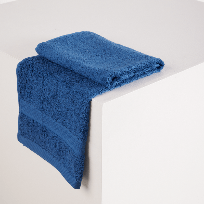 Toalla de Manos 100% Algodón 480 gr Ricu Azul 50 x 80 cm