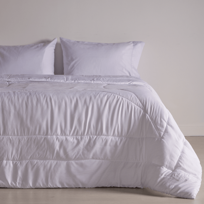 Duvet - Plumón Essencial Suave y Comfortable Ultraliviano Sateen Stripe