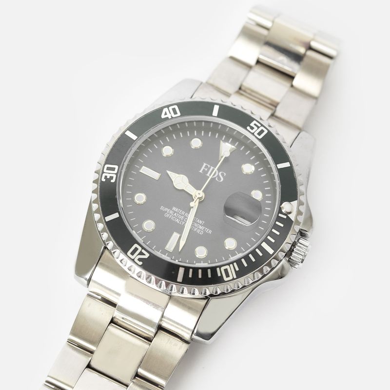 Reloj Unisex Analogo Plateado