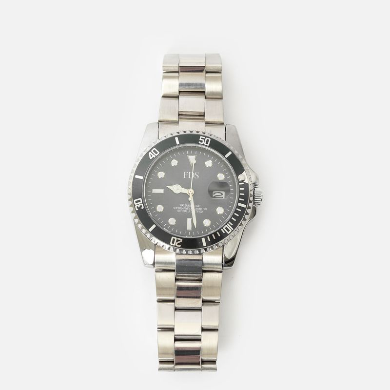 Reloj Unisex Analogo Plateado