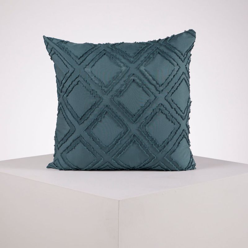 Cojín Microfibra Aria Azul 50 x 50 cm