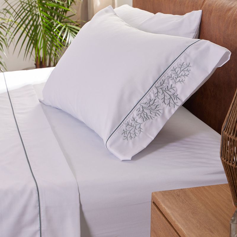 Juego de Sábanas Hotel Experience 300 Hilos Polialgodón Coastal