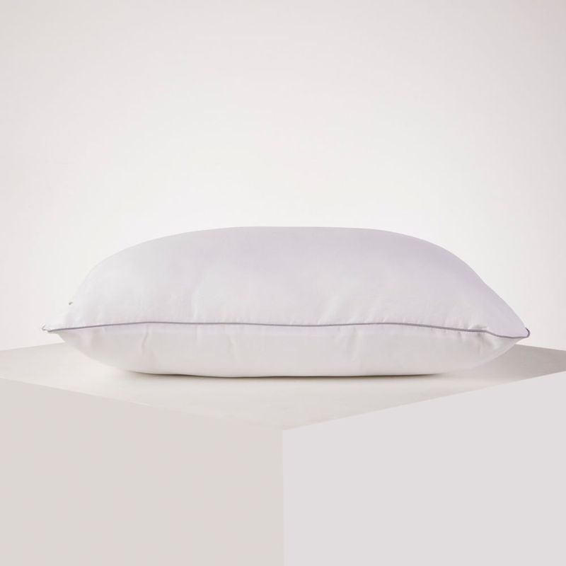 Almohada Con Tela Texturizada Soporte Medio/Firme Poliéster 45 X 65 Cm
