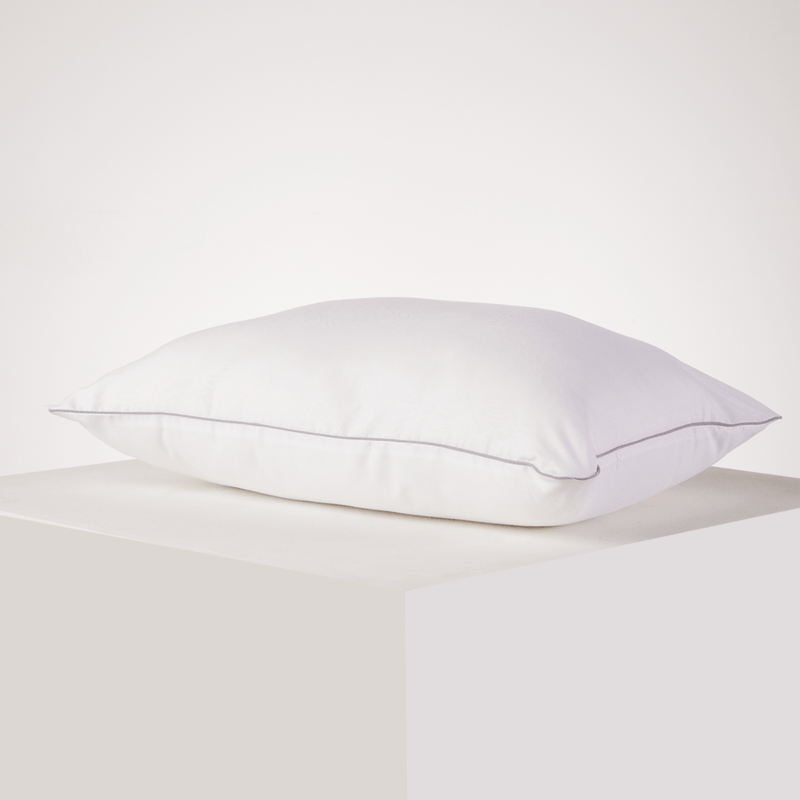 Almohada Con Tela Texturizada Soporte Medio/Firme Poliéster 45 X 65 Cm