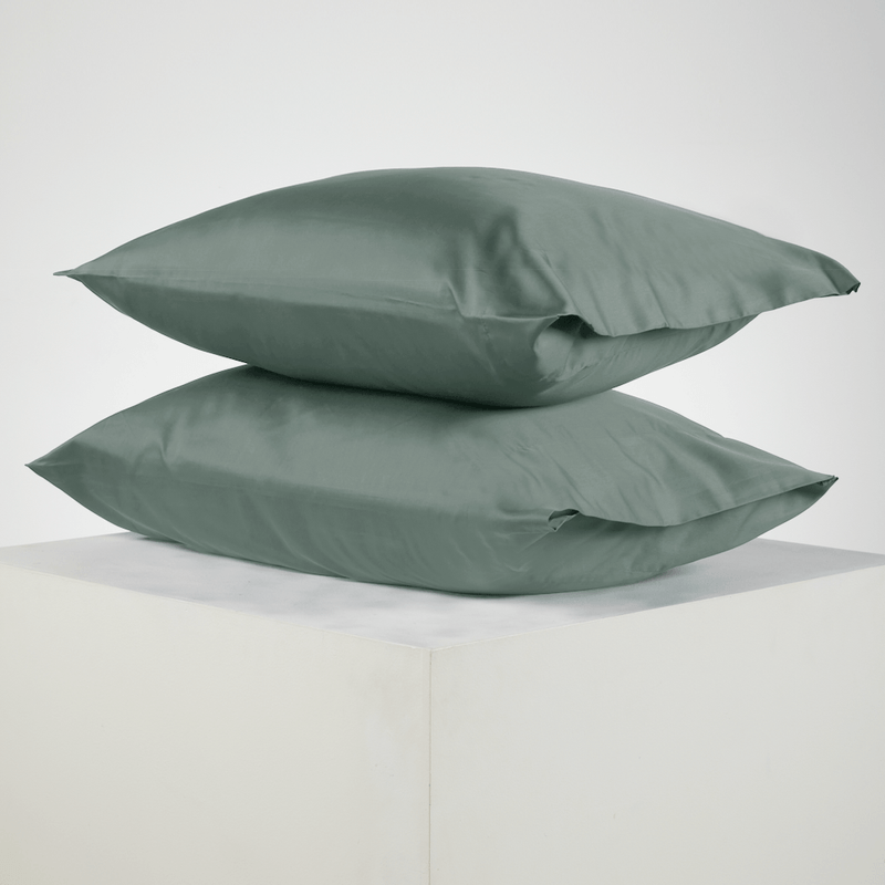 Set X 2 Fundas  Plus (+)Bambú Verde 50 X 75 Cm