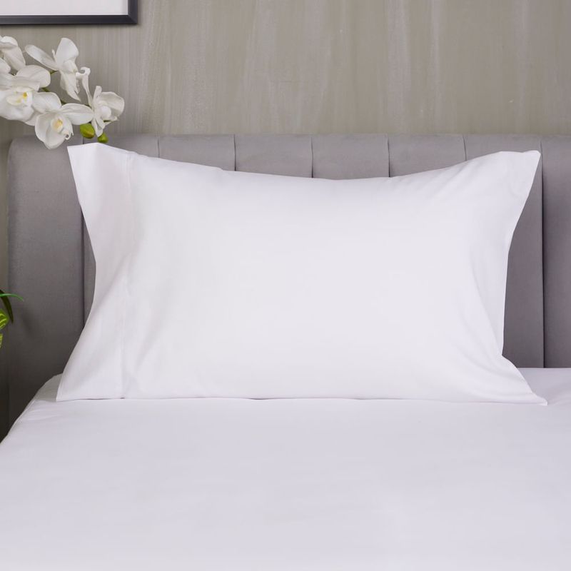 Funda de Almohada Essencial 150 hilos Blanco 50 x 73 cm