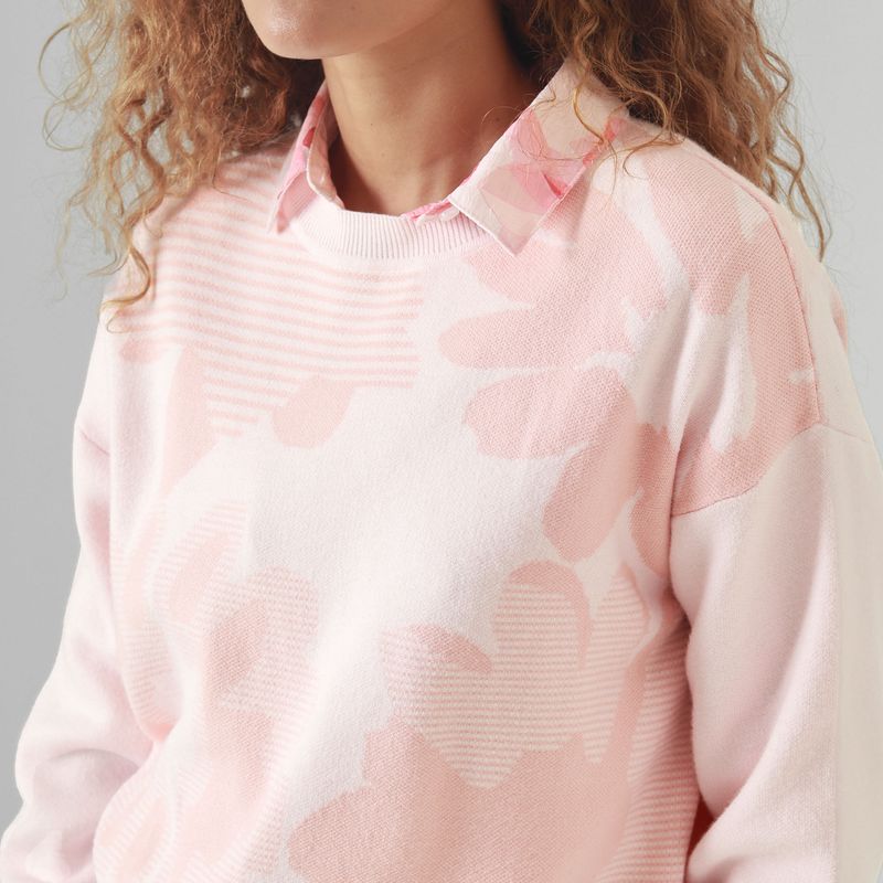 Sweater Cuello Redondo Manga Larga