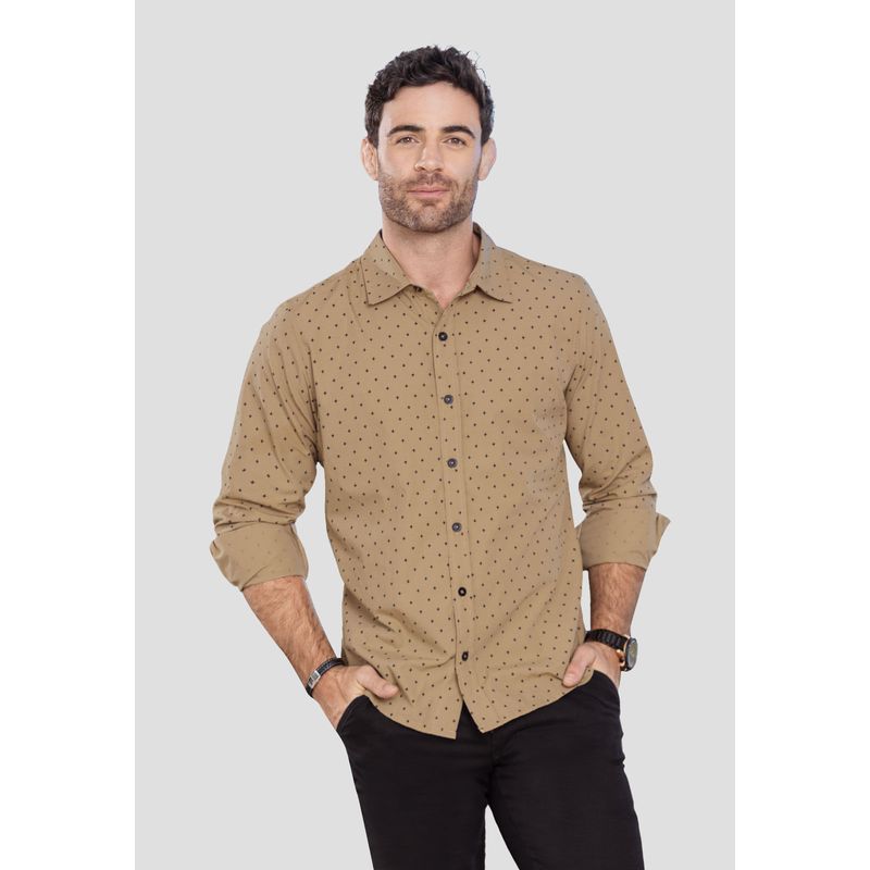 Camisa Hombre Estampado Mp 100686
