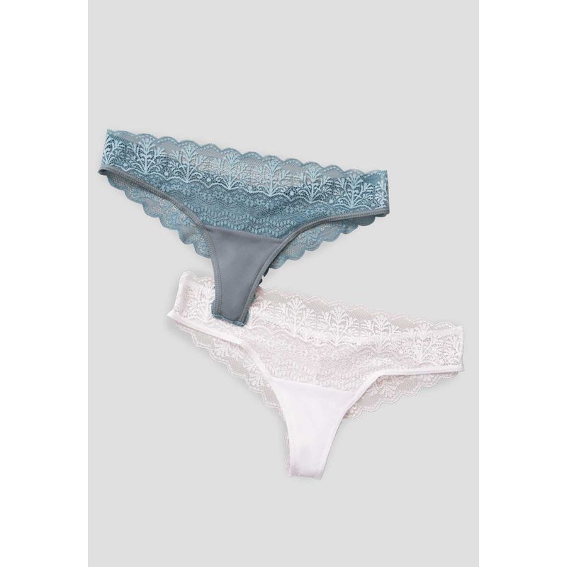 Brasilera Paq X2 Mujer Multicolor FI 101527