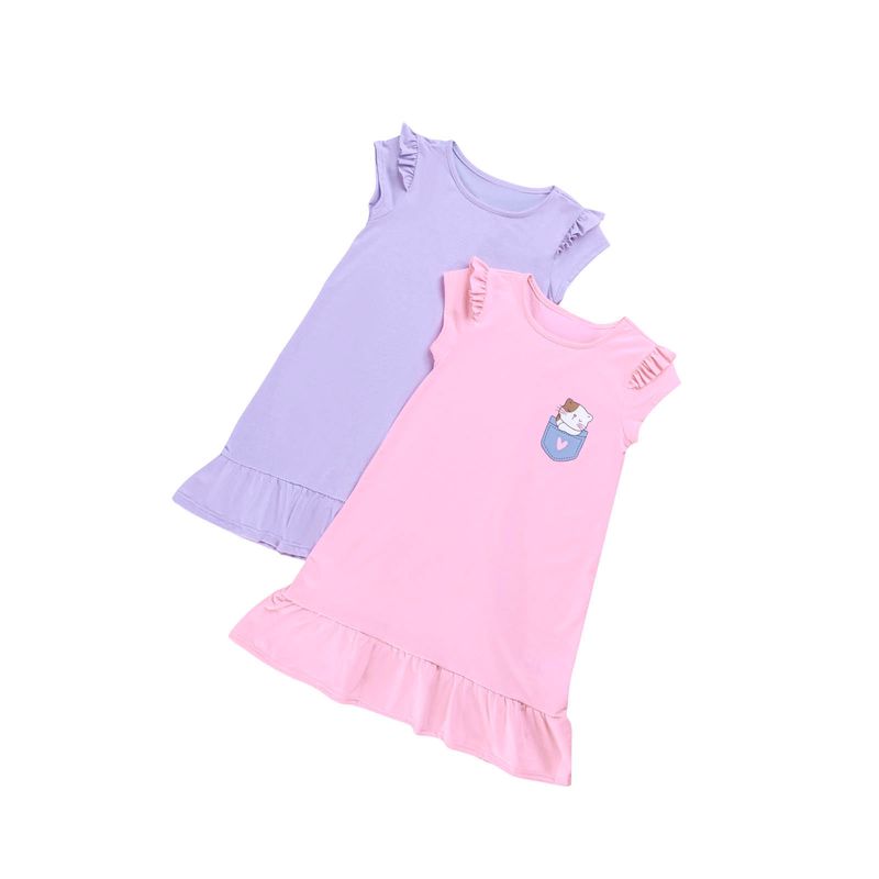 Vestido Paq X2 Infantil Multicolor Mp 1156