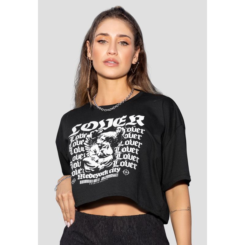 Camiseta Mujer Negro Atypical 103308