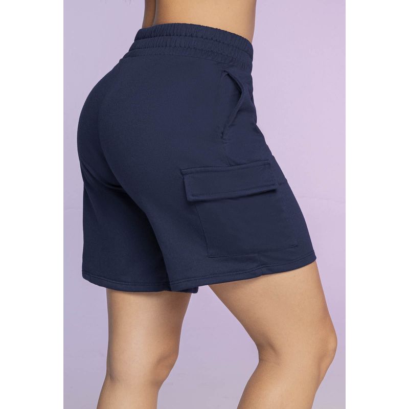 Bermuda Short Mujer Azul Atypical 693