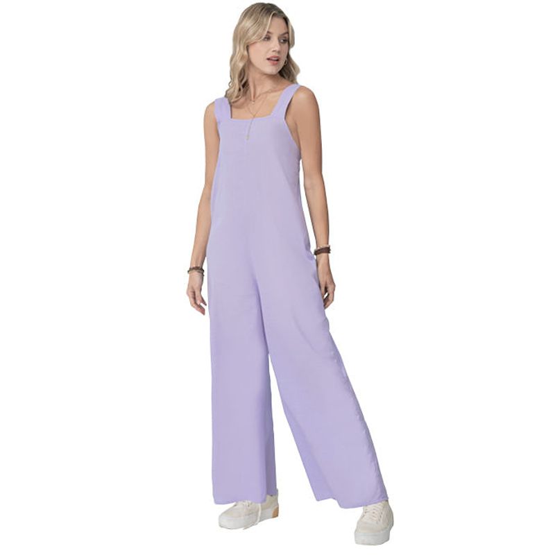 Enterizo Largo Mujer Lila Rutta 6395