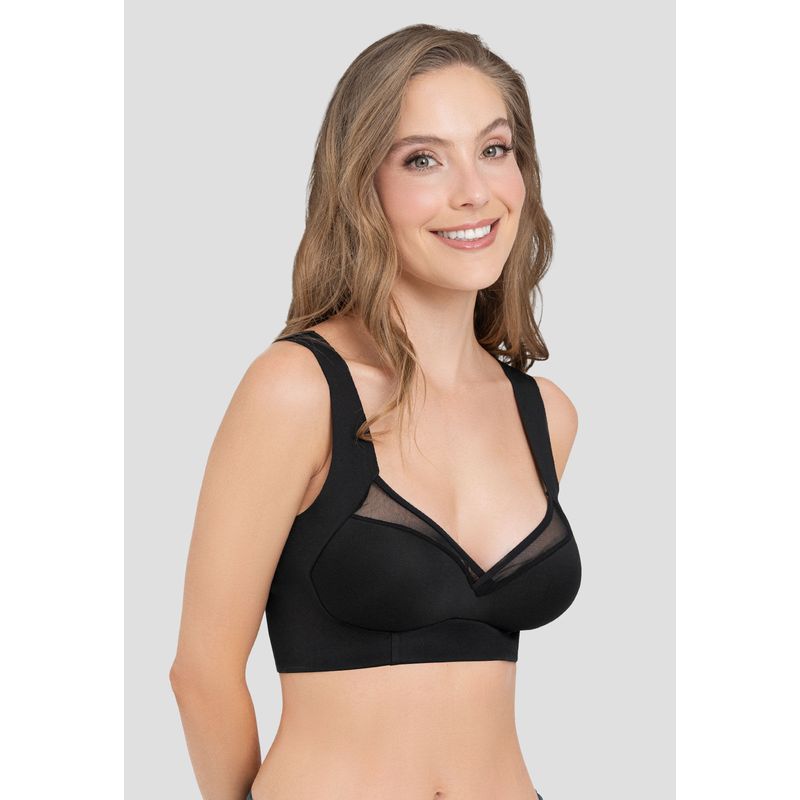 Brasier Mujer Negro Fi 104686