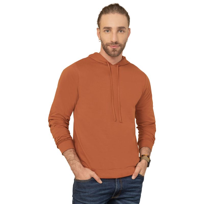 Hoodie Hombre Naranja Rutta 91766
