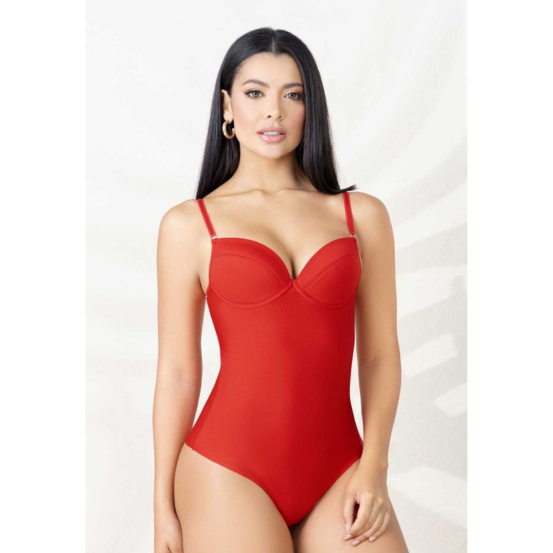 Body Mujer Rojo FI 498