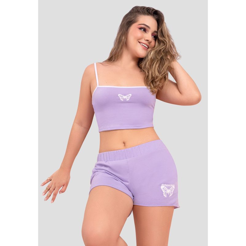 Conjunto Mujer Lila Atypical 103724