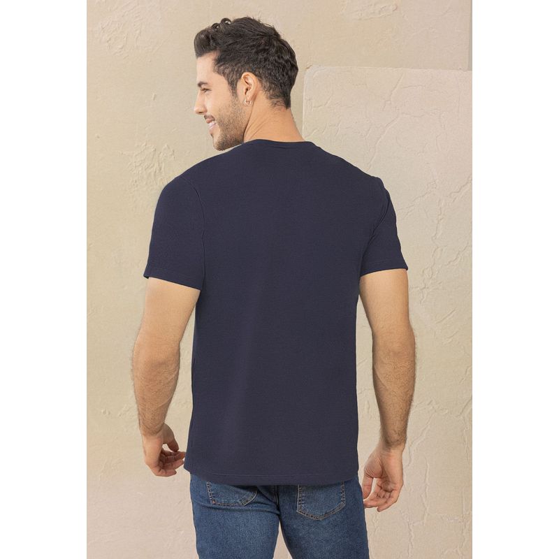 Camiseta Hombre Azul Rutta 1855