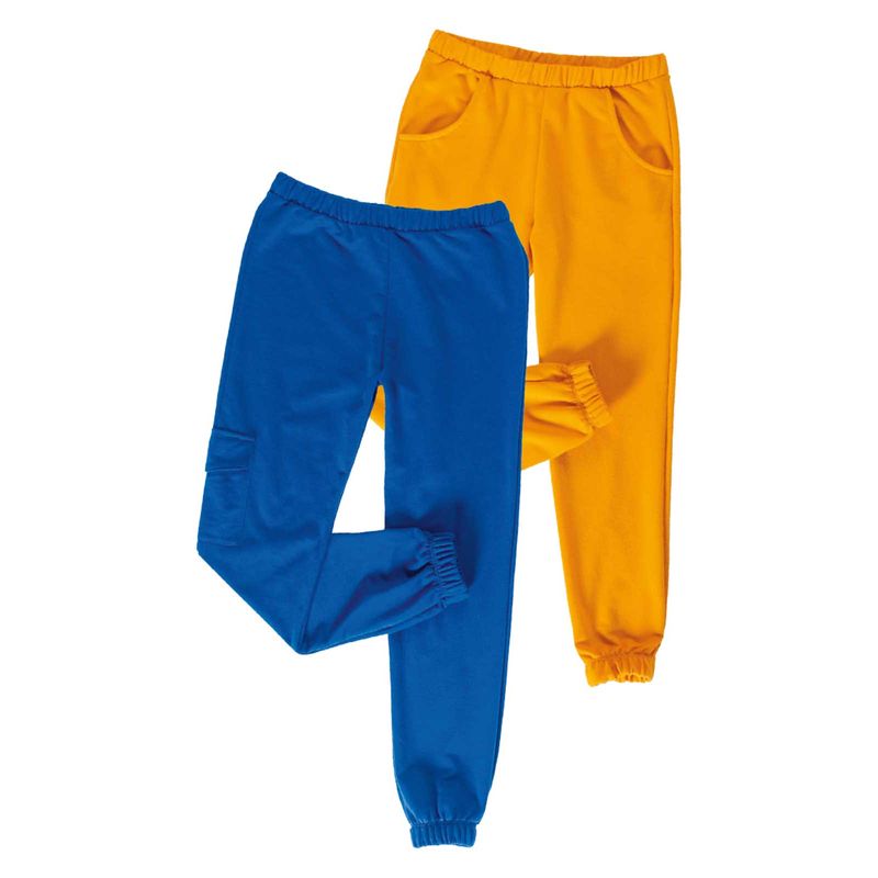 Jogger Paq X2 Infantil Masculino Multicolor Mp 90765