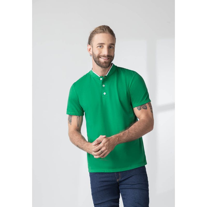 Polo Hombre Verde Rutta 2965