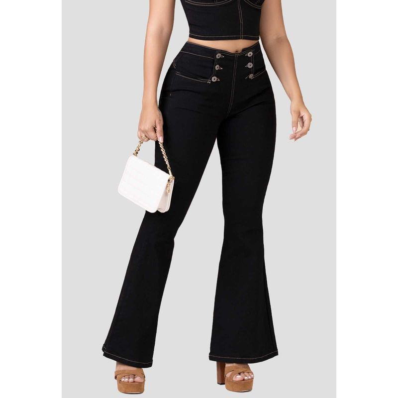 Jean Mujer Negro Mp 100321