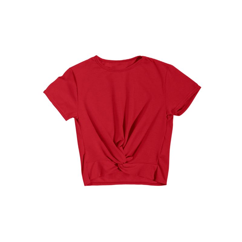 Camiseta Infantil Rojo Mp 92839