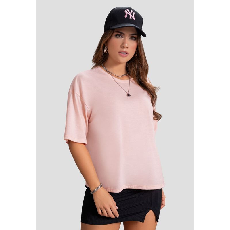 Camiseta Mujer Rosa Atypical 103898