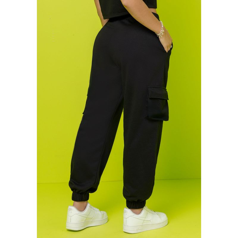 Jogger Mujer Negro Mp 108116