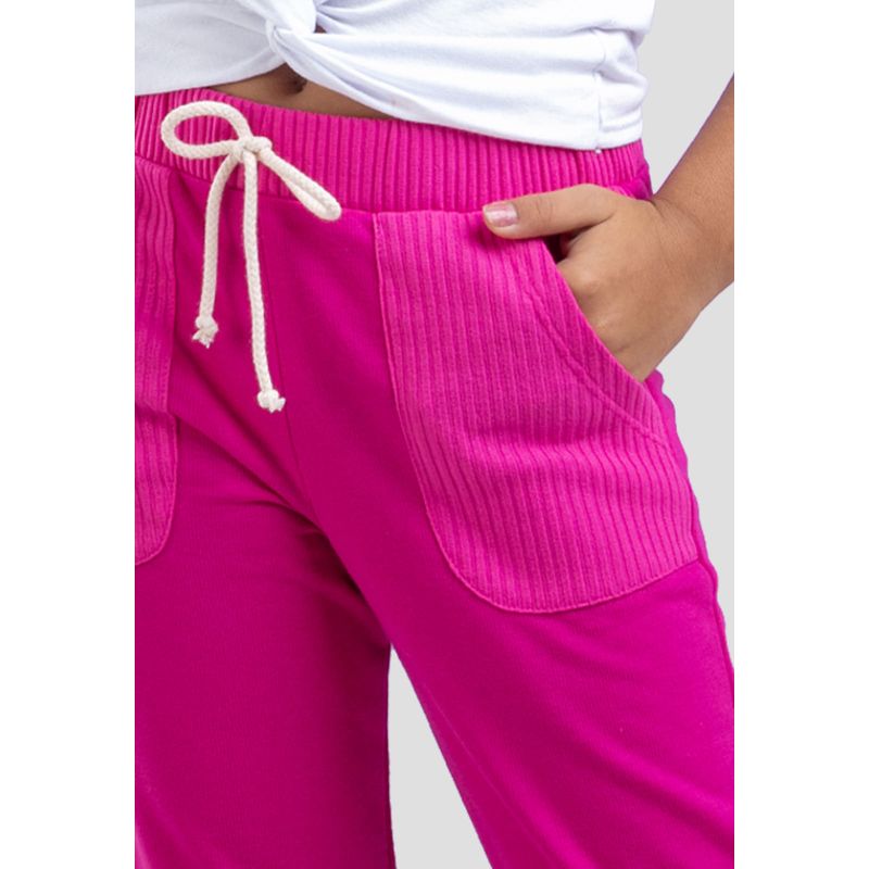 Jogger Infantil Femenino Fucsia Mp 33640