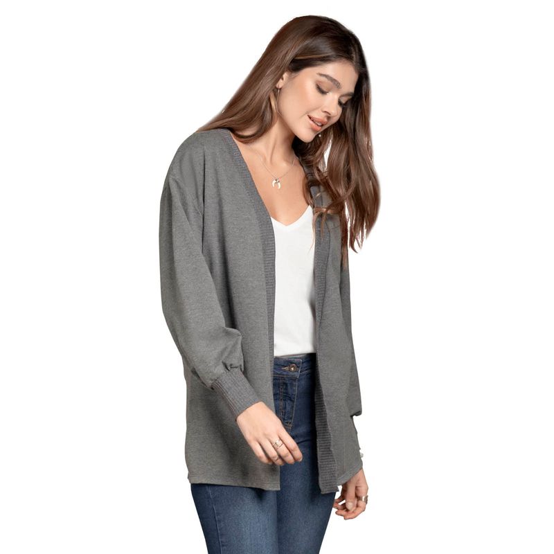 Cardigan Mujer Negro Cross Rutta 82133