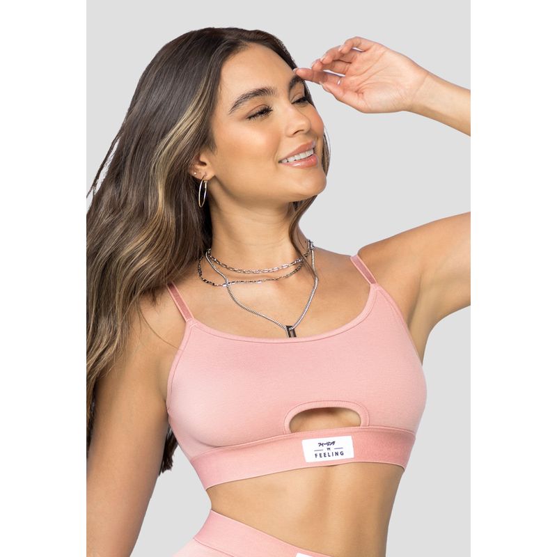 Top Mujer Rosa Polvo Fi 101530