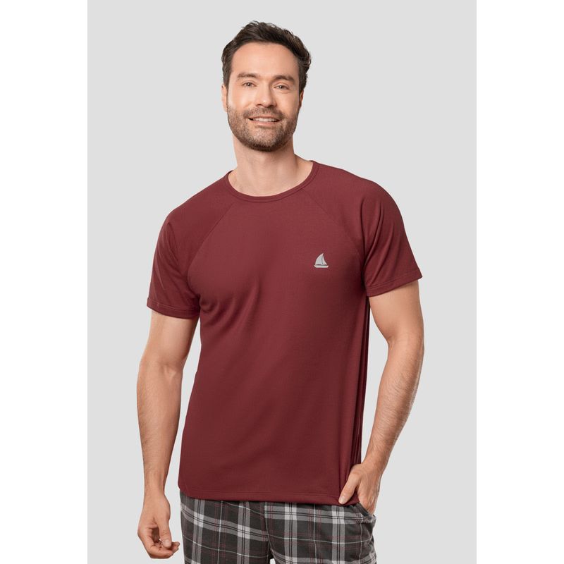 Camiseta Hombre Vinotinto Fi 105946