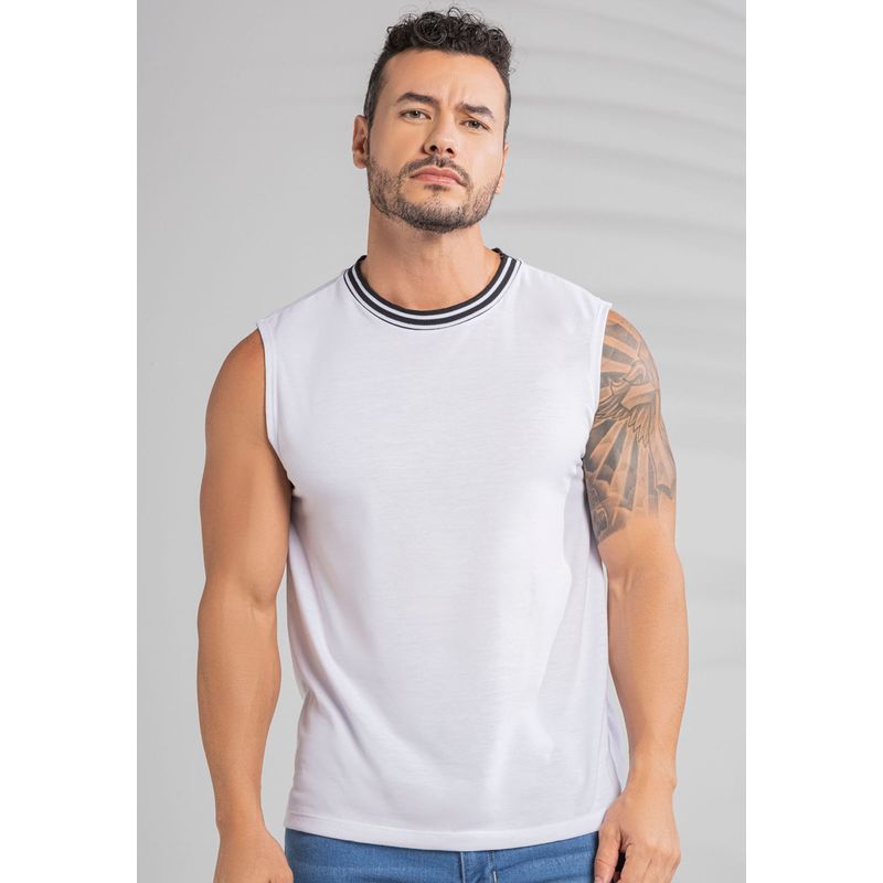 Camisilla Hombre Blanco Mp 101775